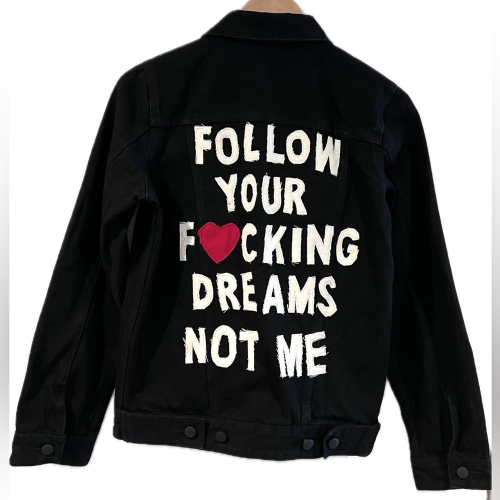 Denim Embroidered Jacket